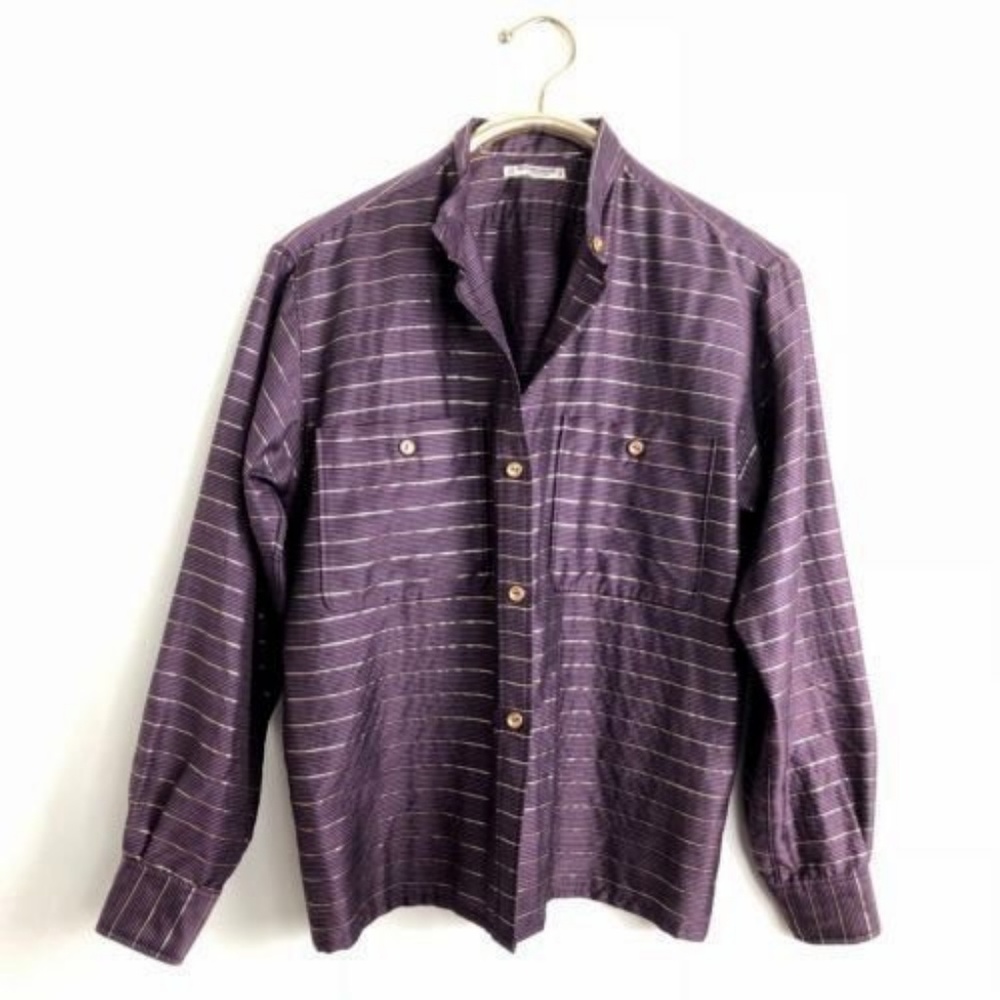 Yves Saint Laurent Rive Gauche Top 60s YSL Blouse